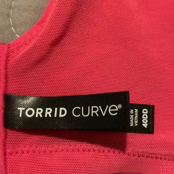 New torrid curve pink bra - Picture 5 of 5